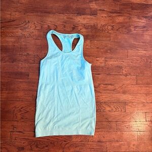 Zyia Stylish Sky Blue Tank Top